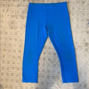 Blue lululemon leggings size 6